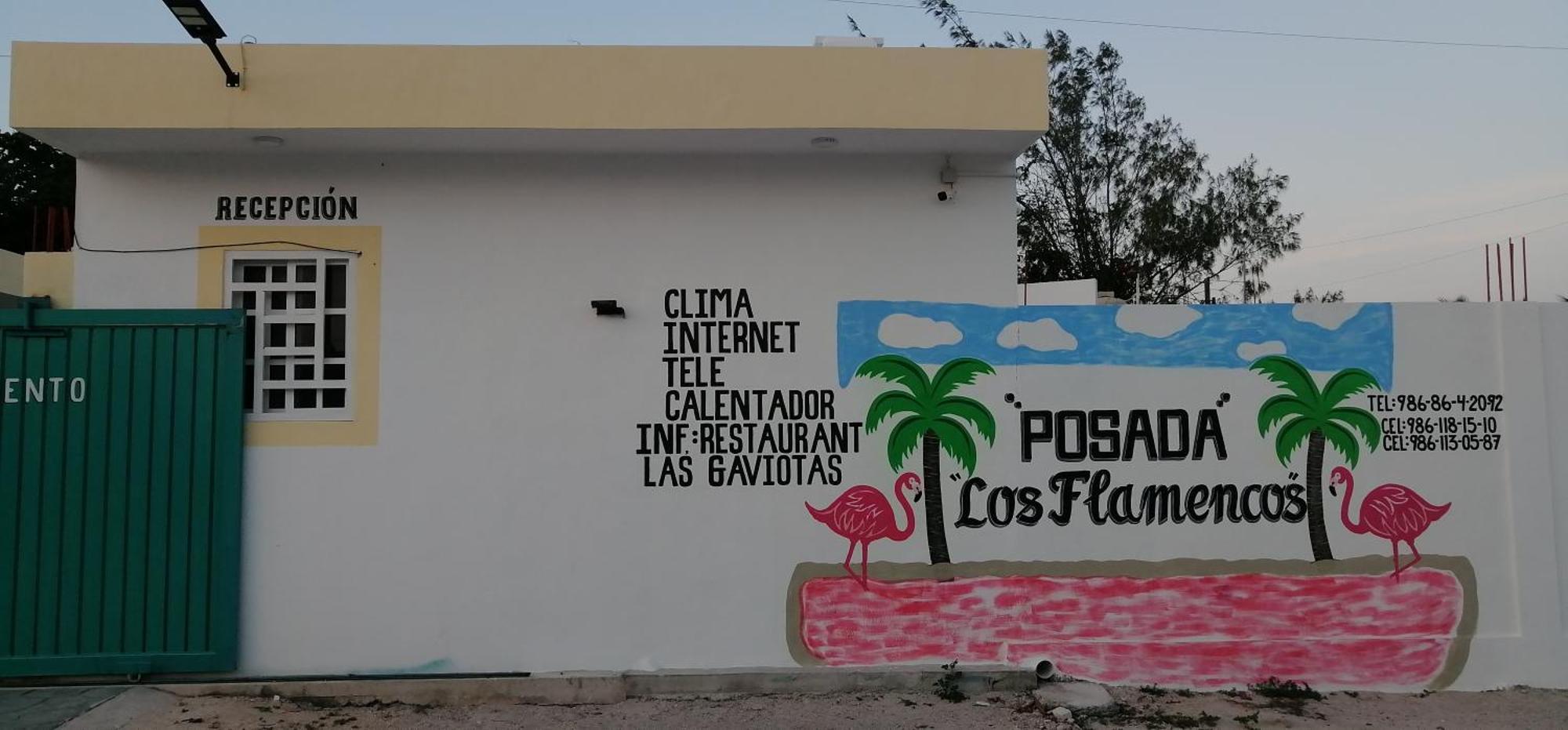 Posada Los Flamencos Las Coloradas Yucatan Yuluc Exterior foto